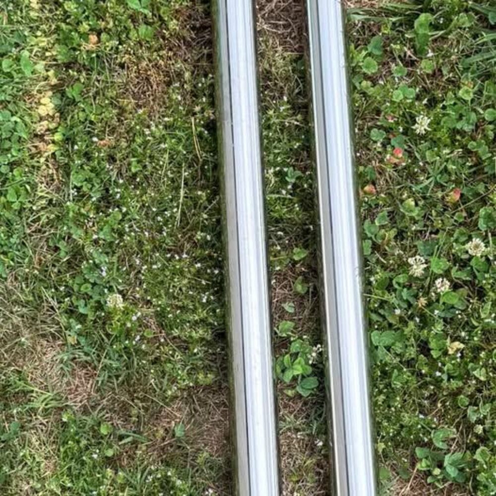 New stainless nerf bars for 2019-2026 Chevy Silverado or 2020-2026 gmc sierra